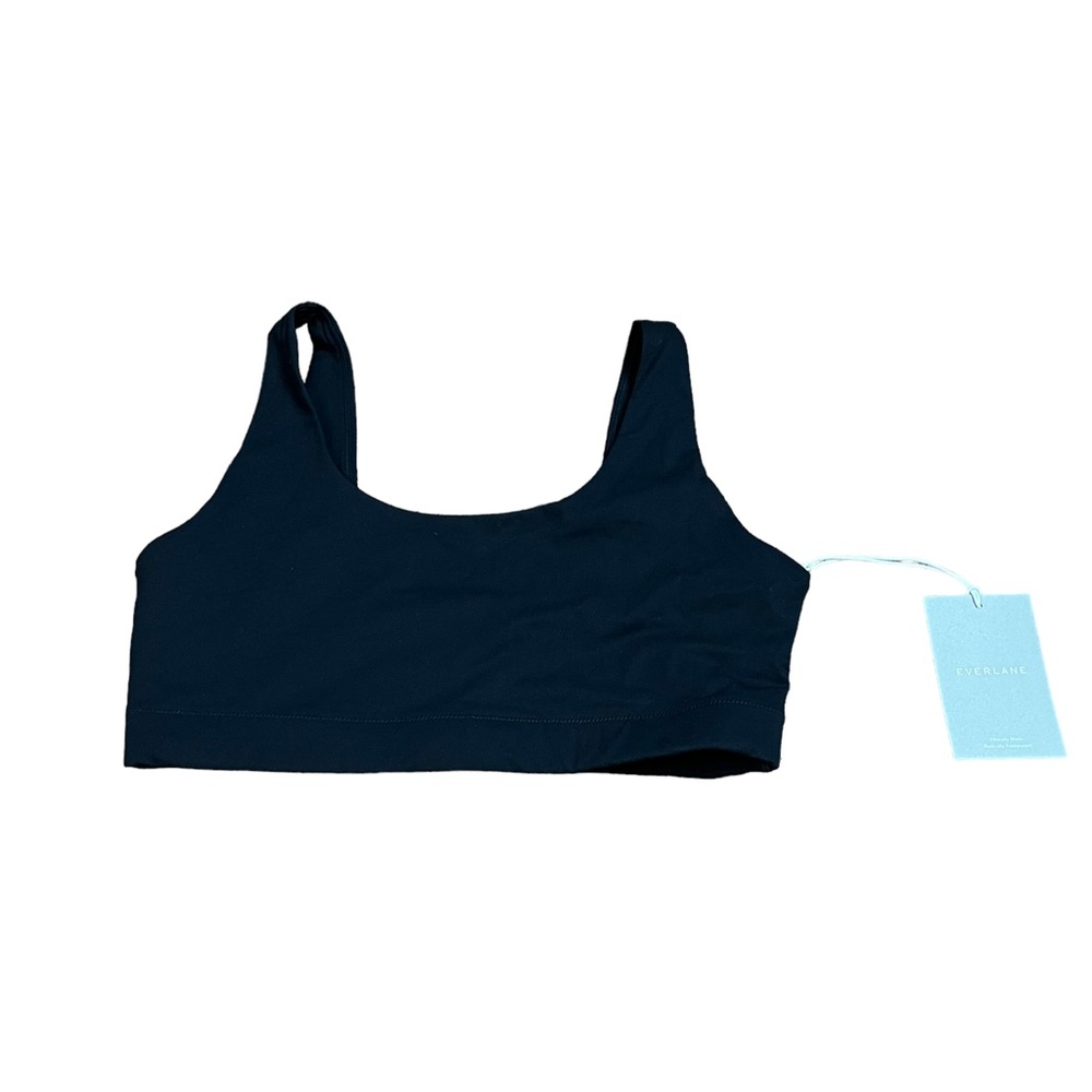 NWT Everlane The Perform Bra Sports Bra Black Size XS Women